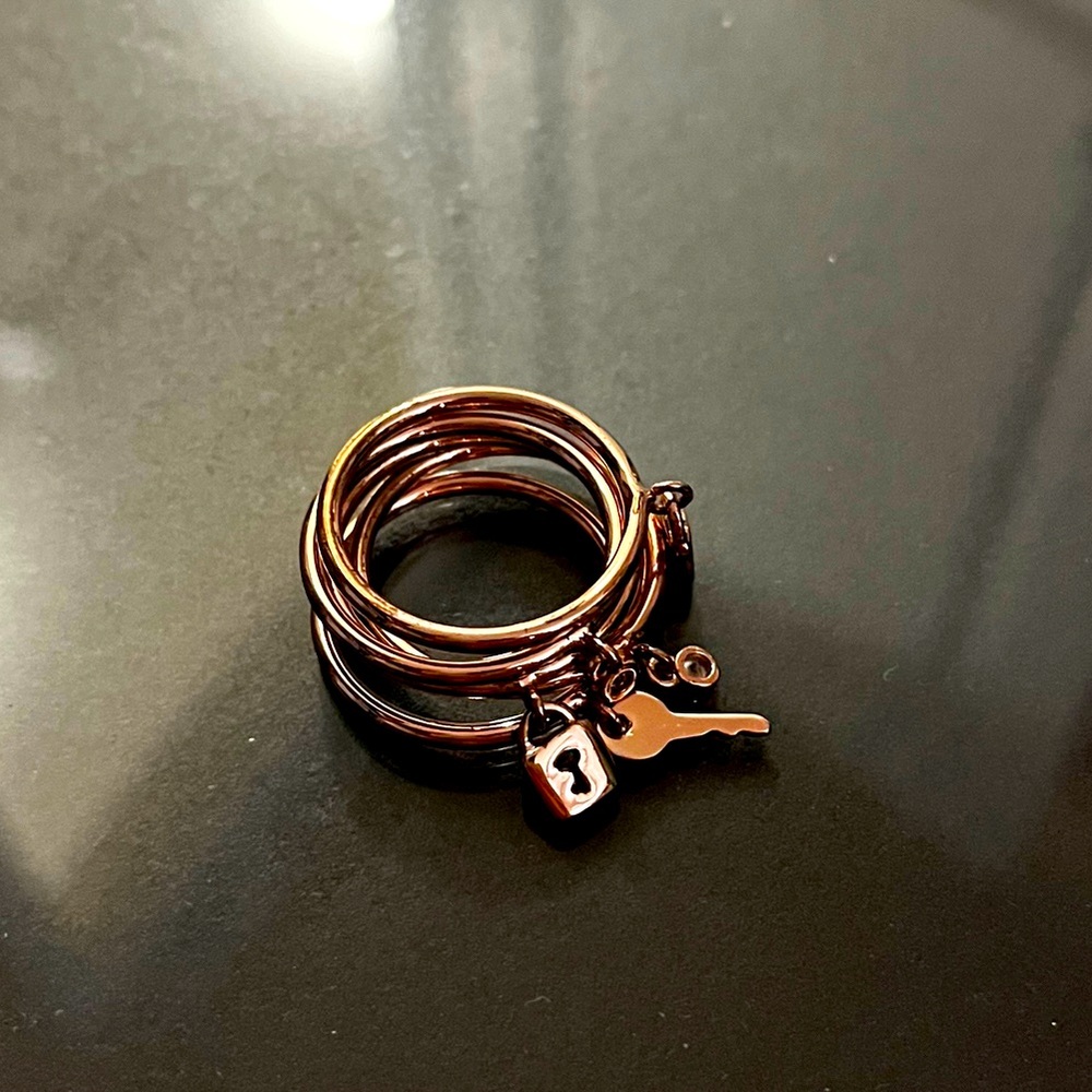 The Giving Keys Stackable Rings